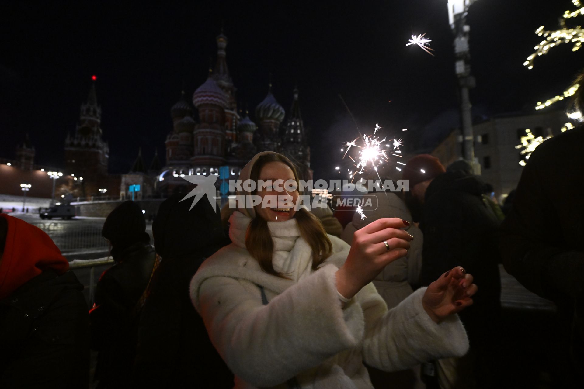 Встреча Нового Года на улицах города