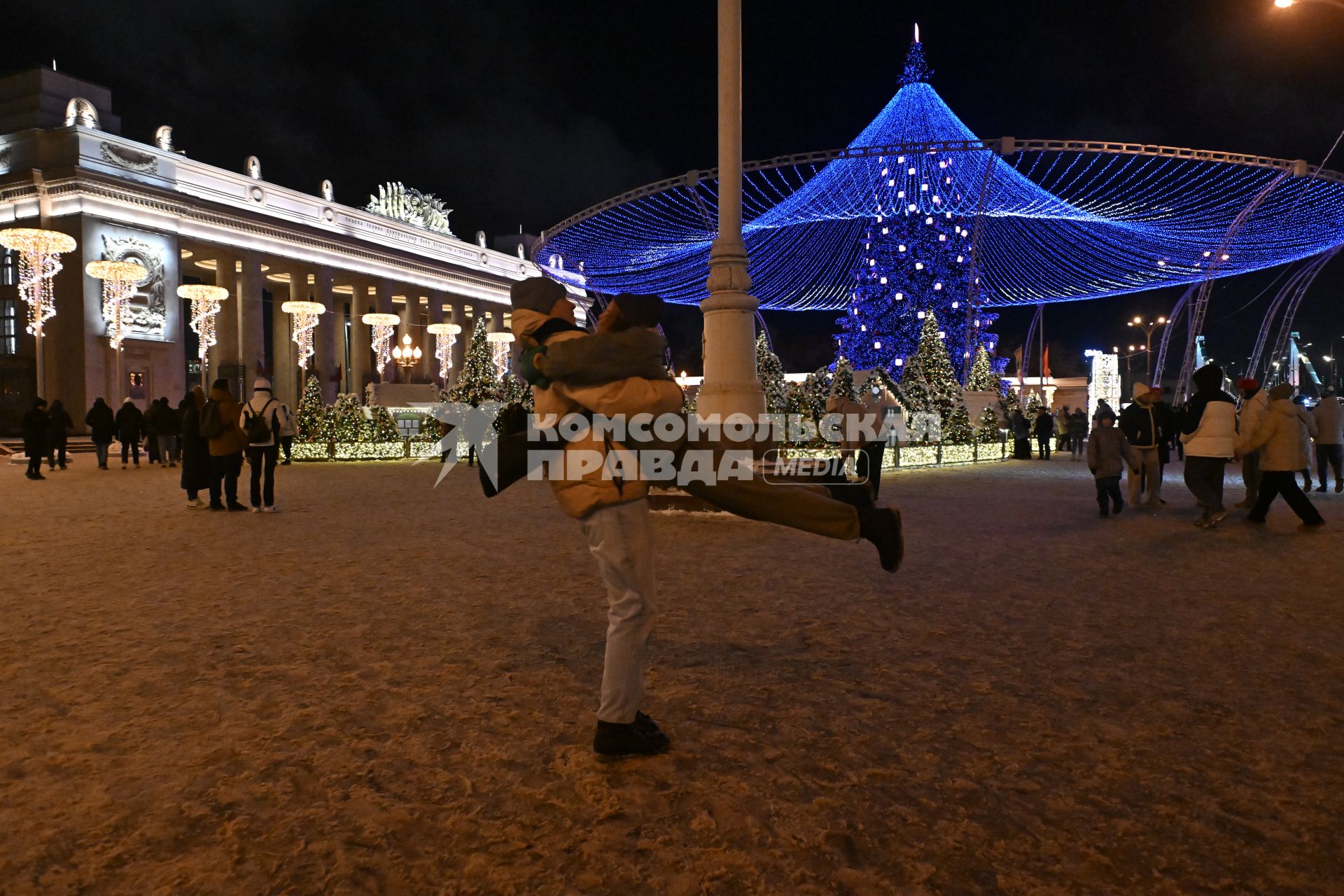 Встреча Нового Года на улицах города