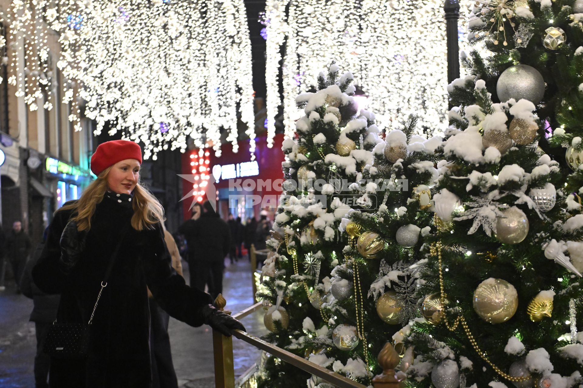 Встреча Нового Года на улицах города