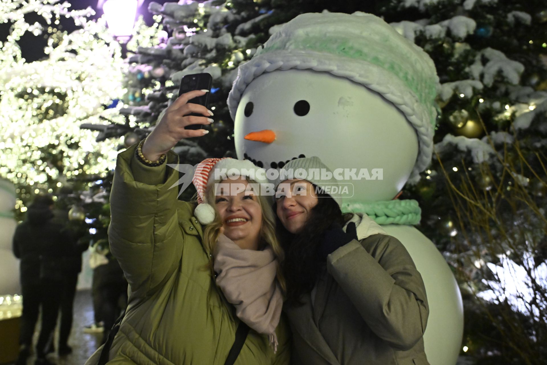 Встреча Нового Года на улицах города