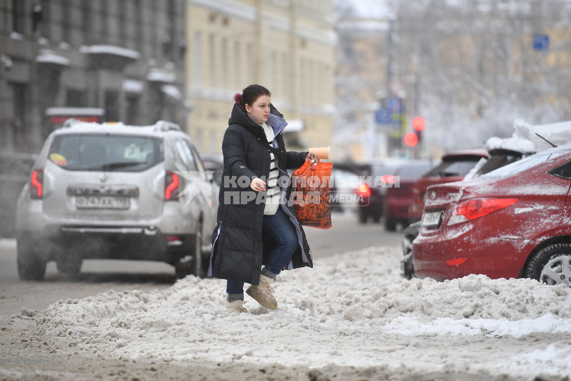 Уборка снега в Санкт-Петербурге