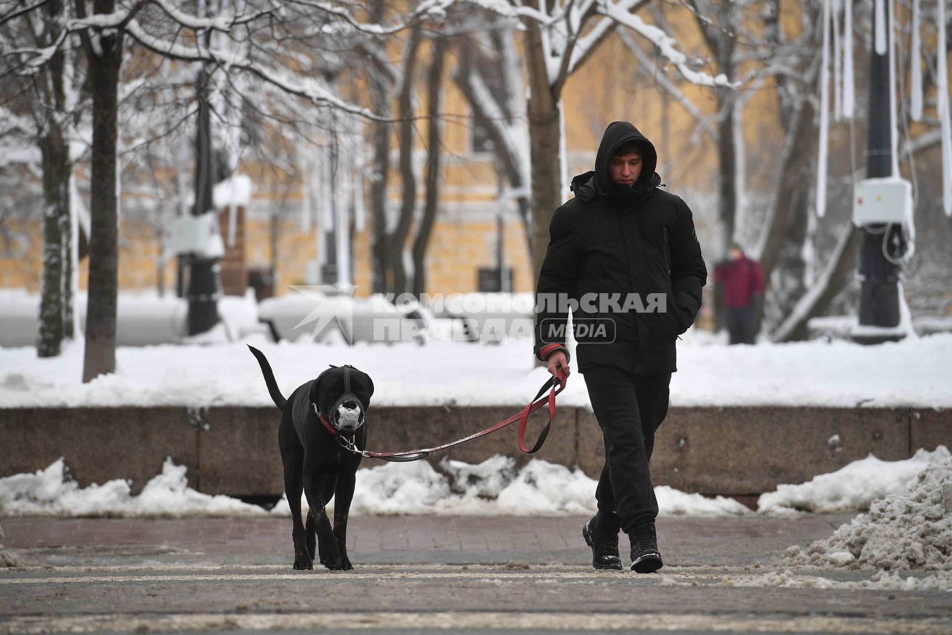 Уборка снега в Санкт-Петербурге