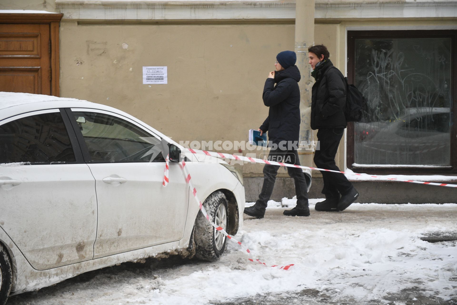 Уборка снега в Санкт-Петербурге