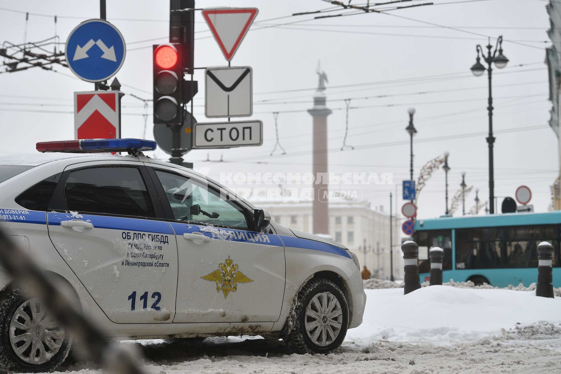 Уборка снега в Санкт-Петербурге