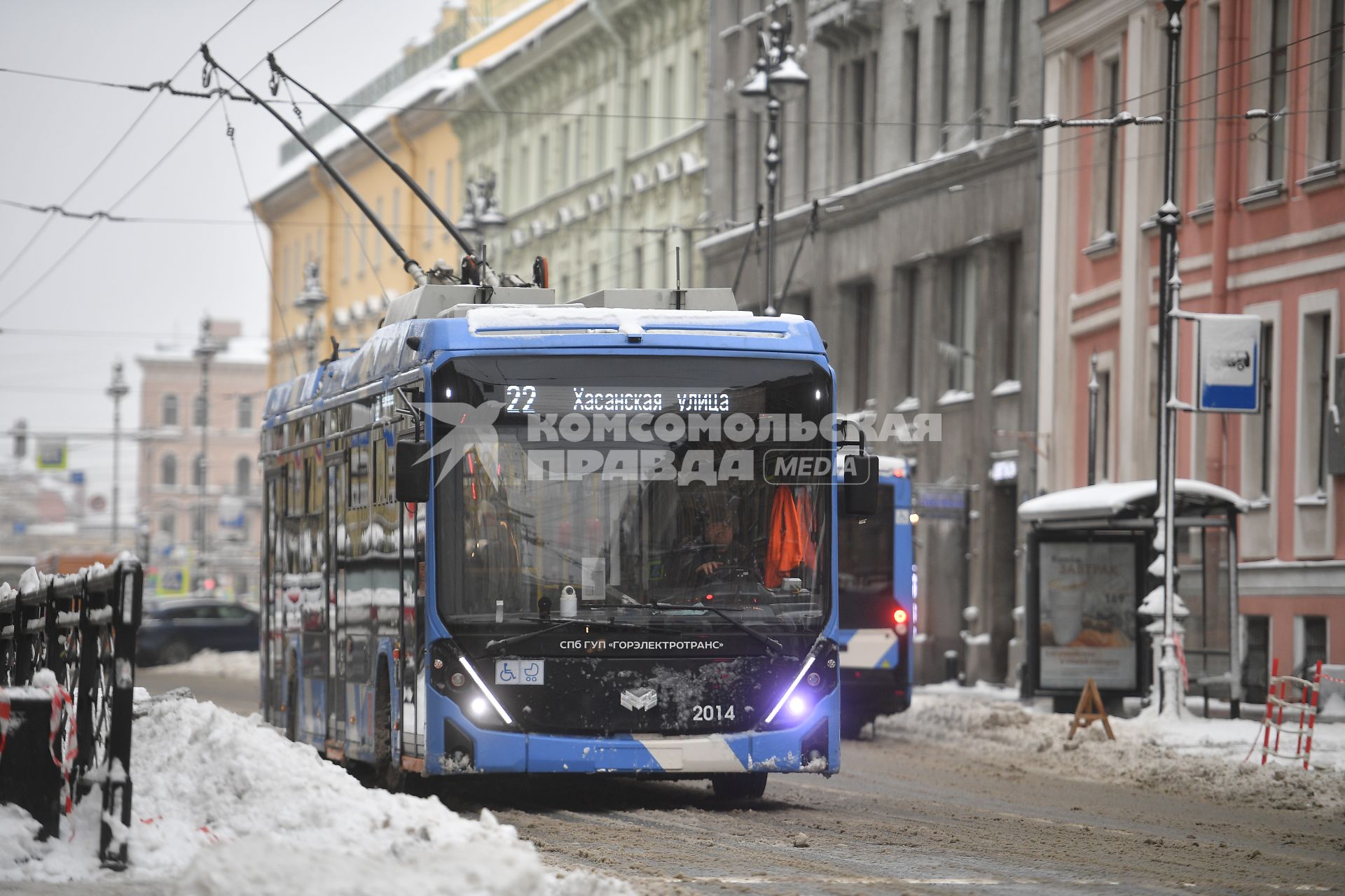 Уборка снега в Санкт-Петербурге