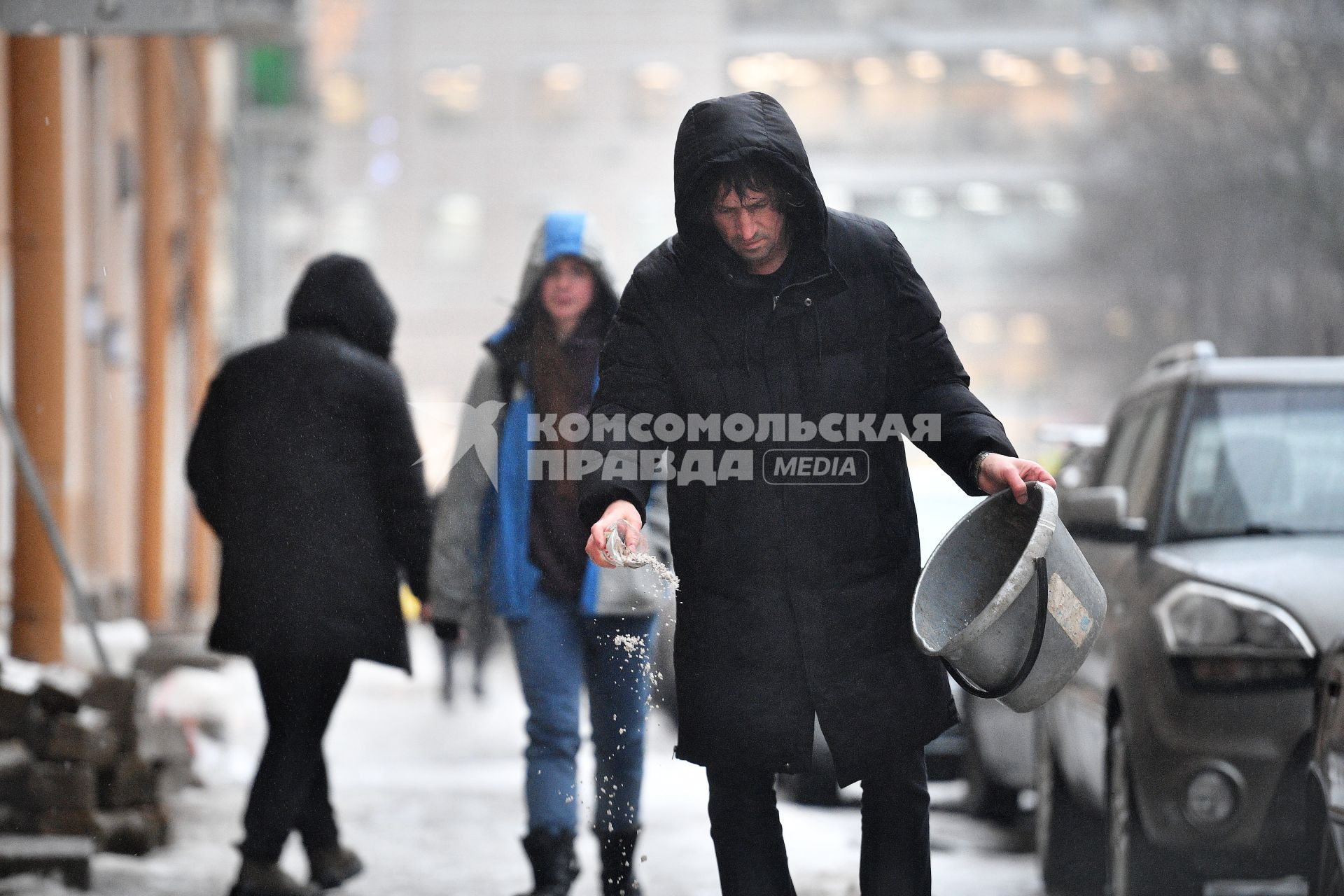 Уборка снега в Санкт-Петербурге