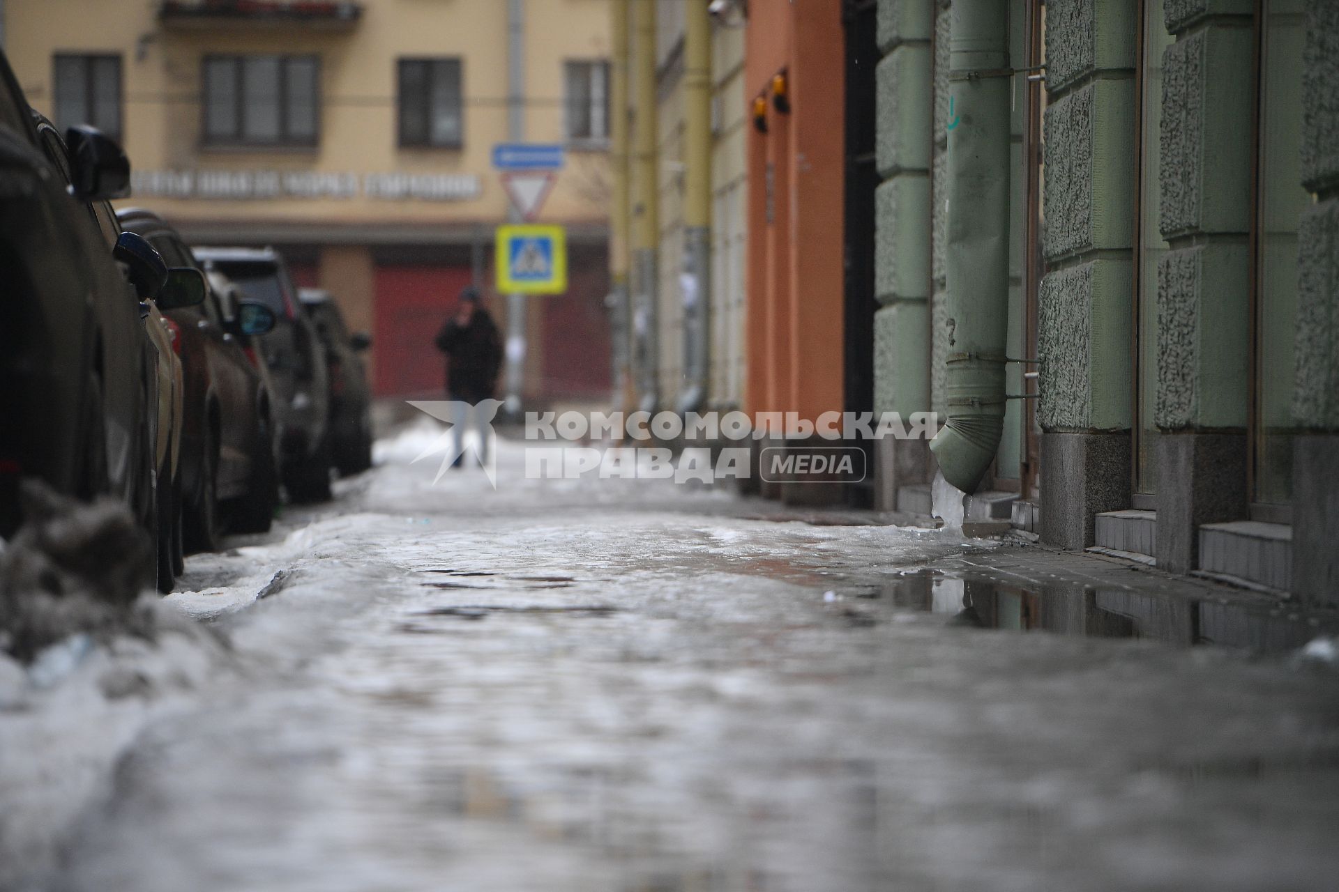 Уборка снега в Санкт-Петербурге