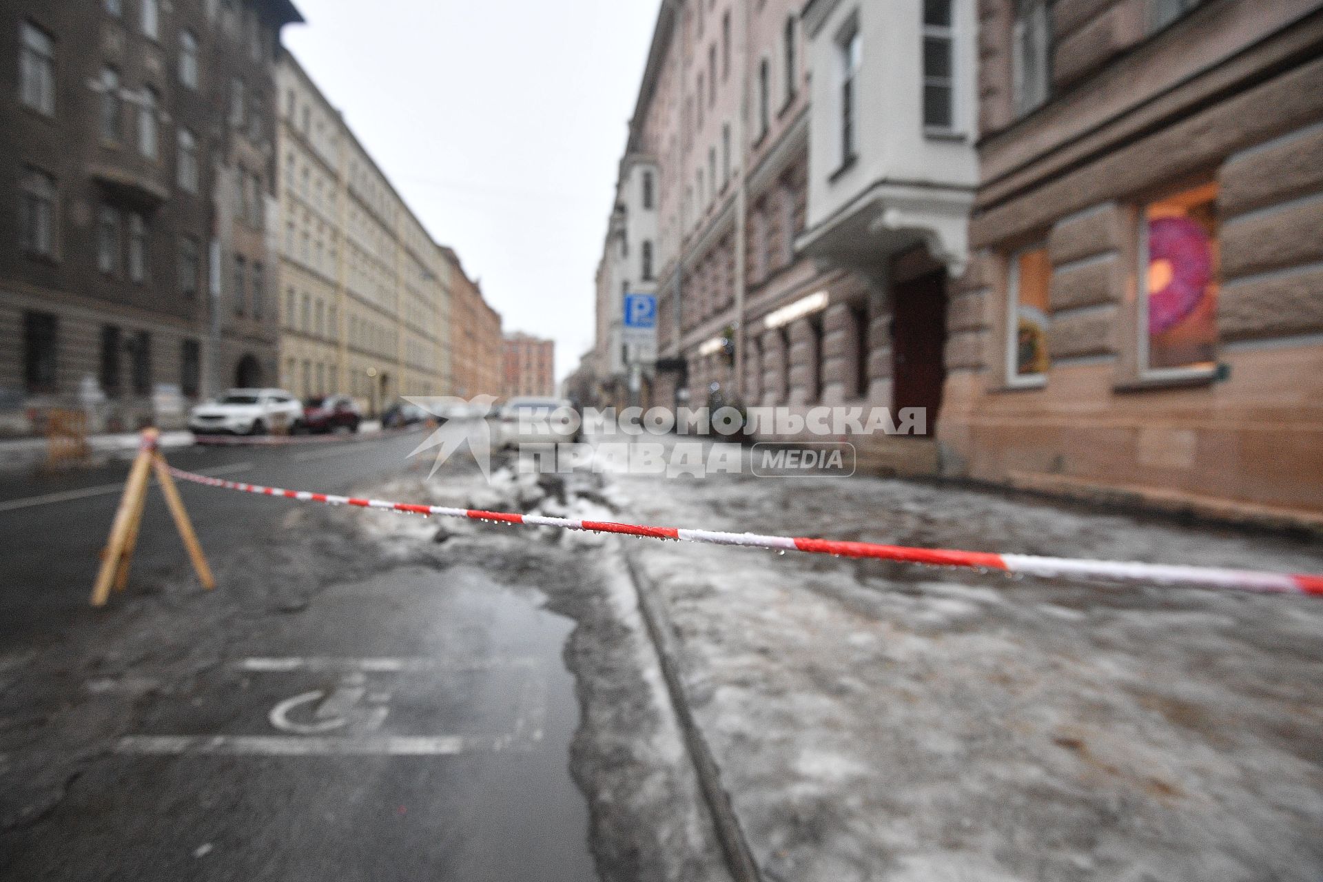 Уборка снега в Санкт-Петербурге