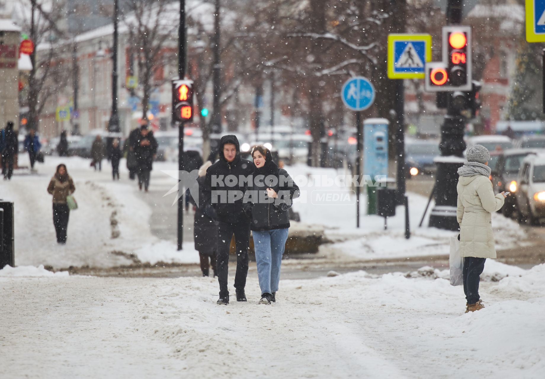 Снег в Перми