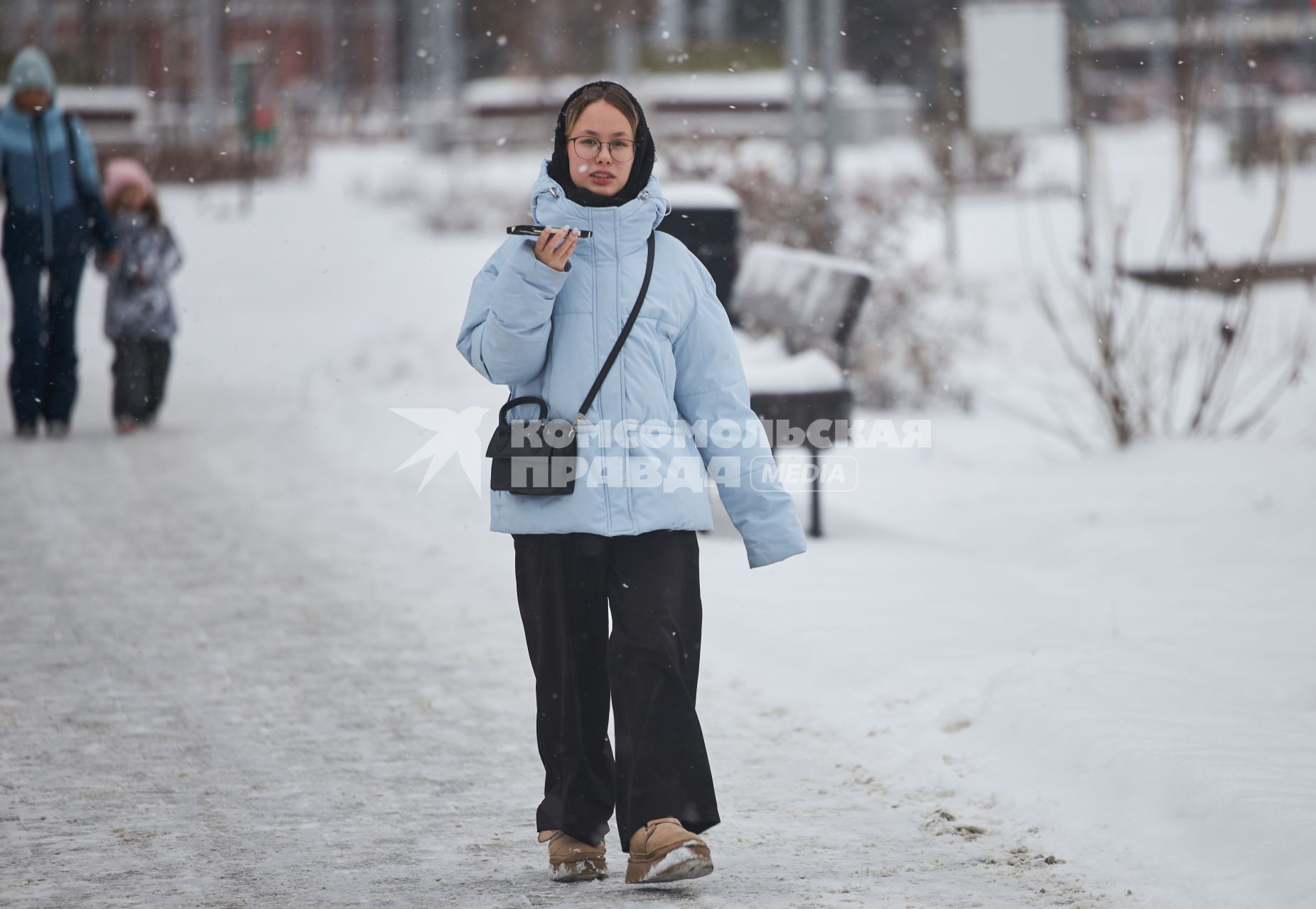 Снег в Перми