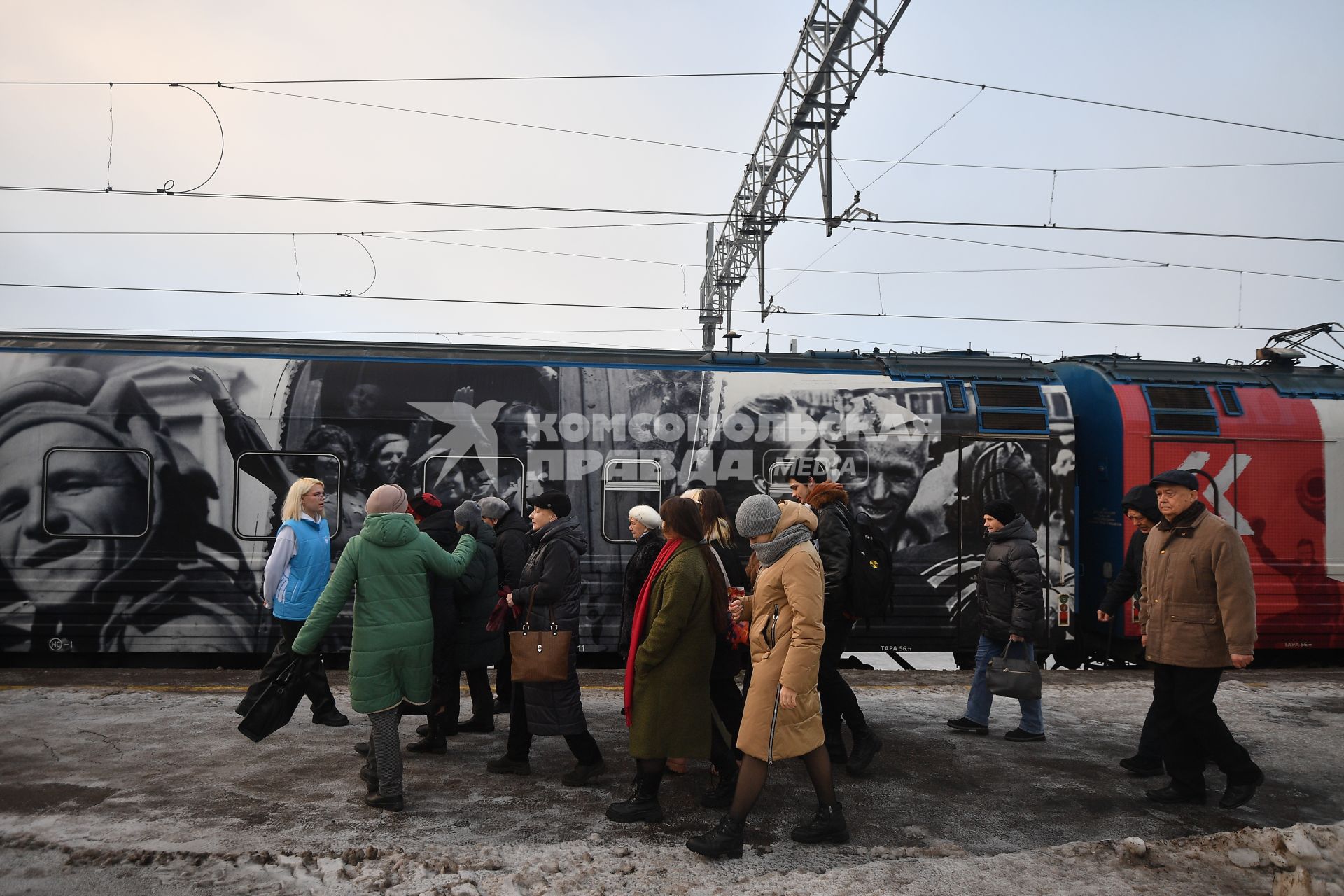 Поезд Победы в Санкт-Петербурге