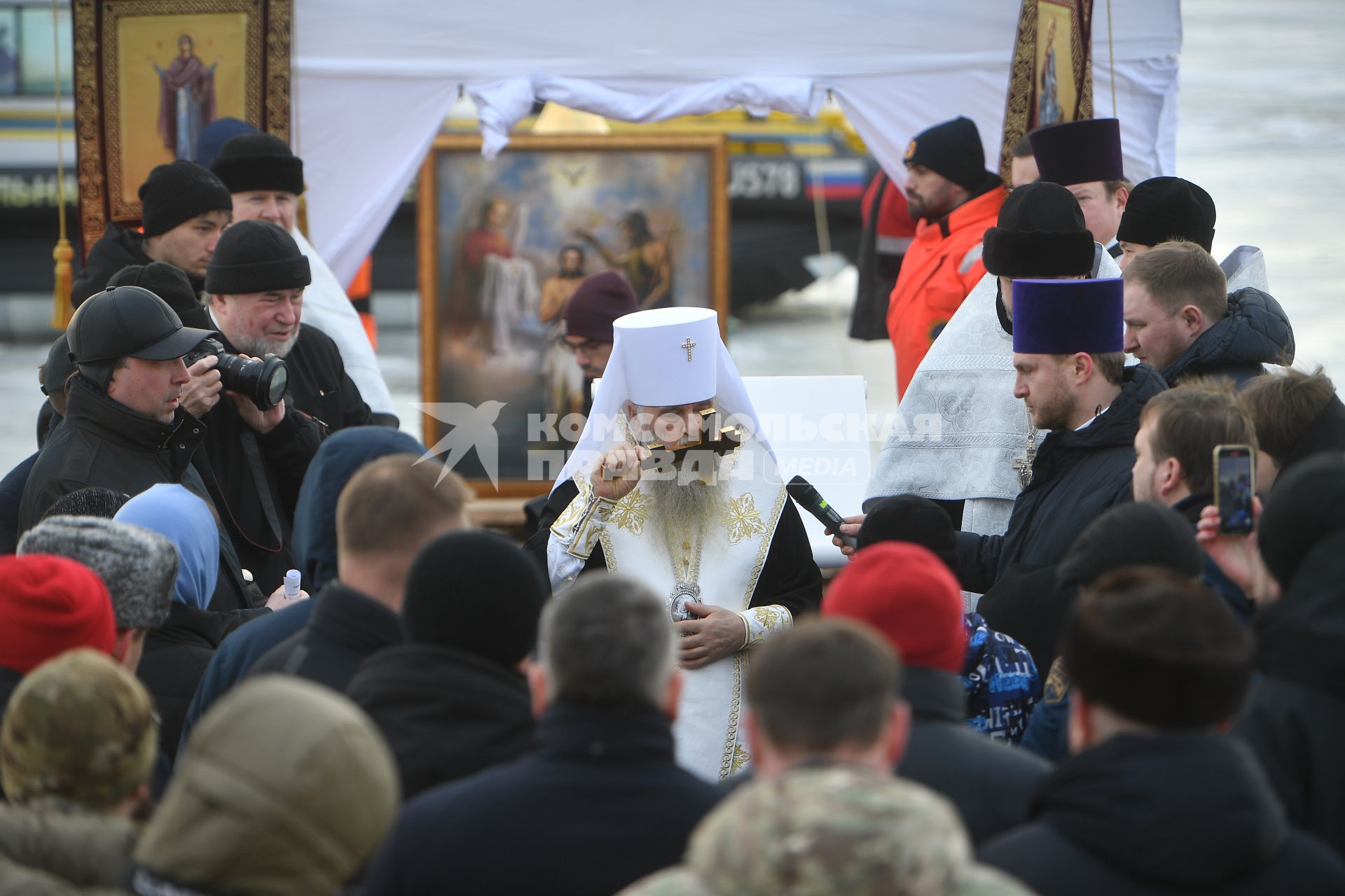 Крещенские купания в Санкт-Петербурге