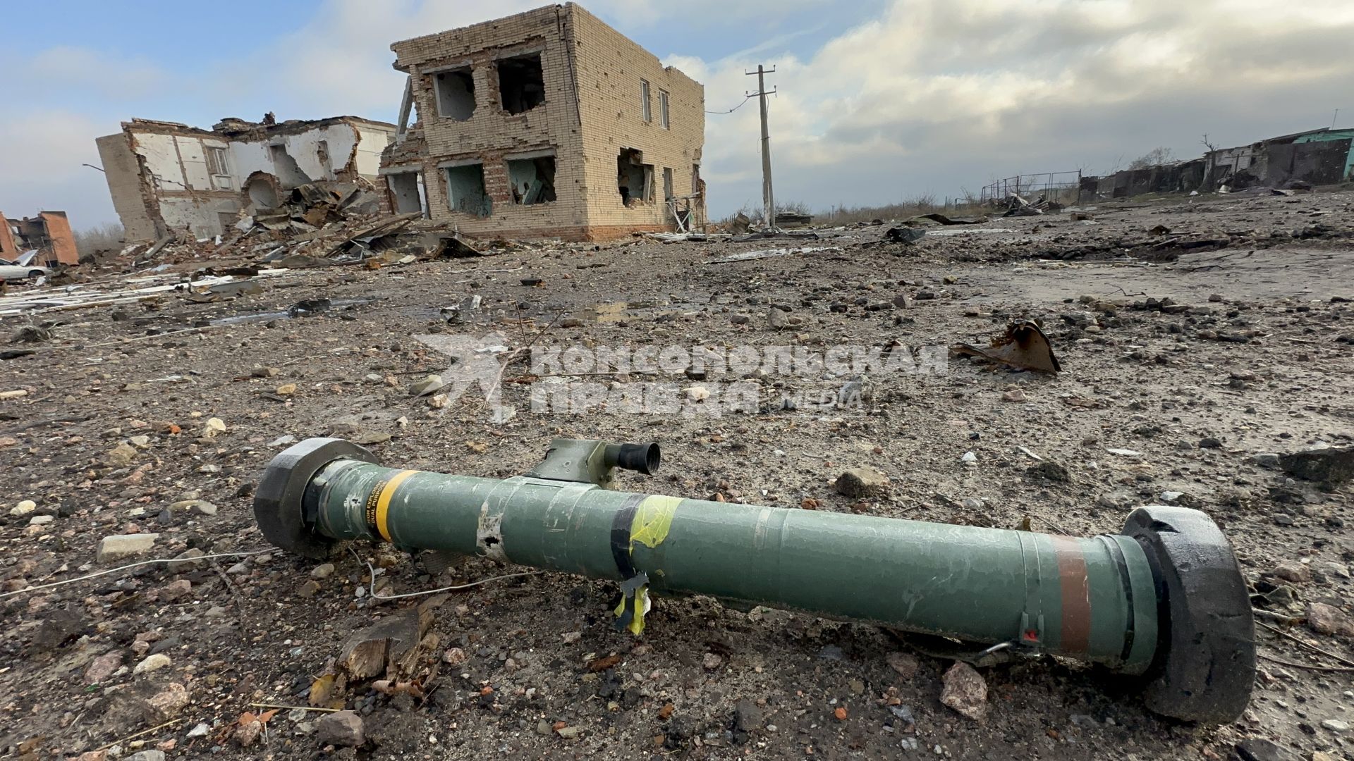 Освобожденное село Ольговка Курской области