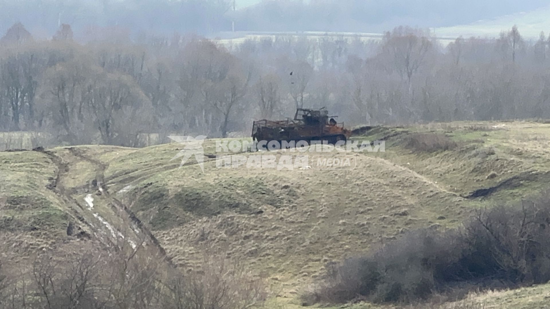 Освобожденное село Ольговка Курской области