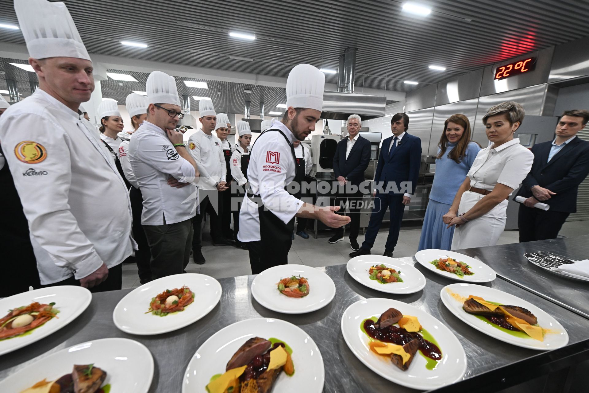 Сергей Кравцов и Сергей Собянин открыли новый кулинарный полигон в Москве