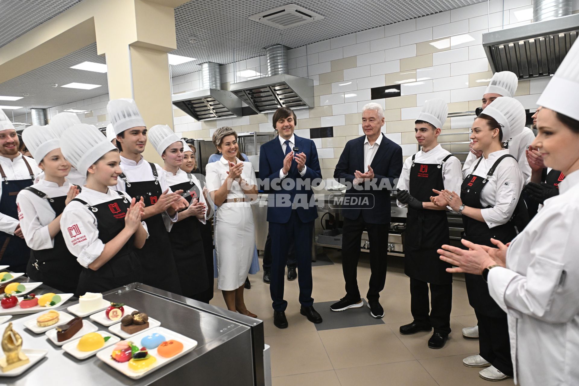 Сергей Кравцов и Сергей Собянин открыли новый кулинарный полигон в Москве