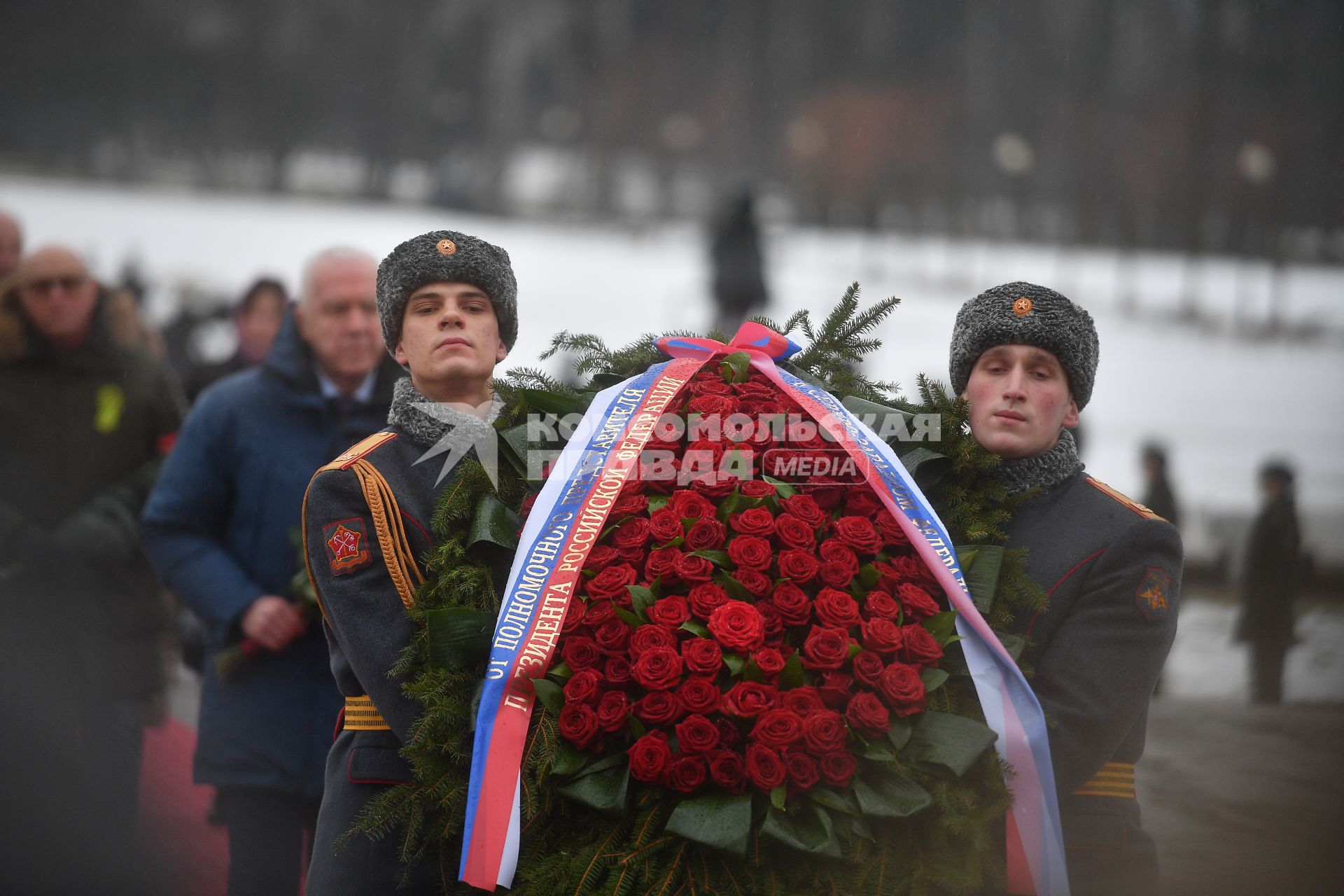 Празднование 81-й годовщины снятия блокады Ленинграда