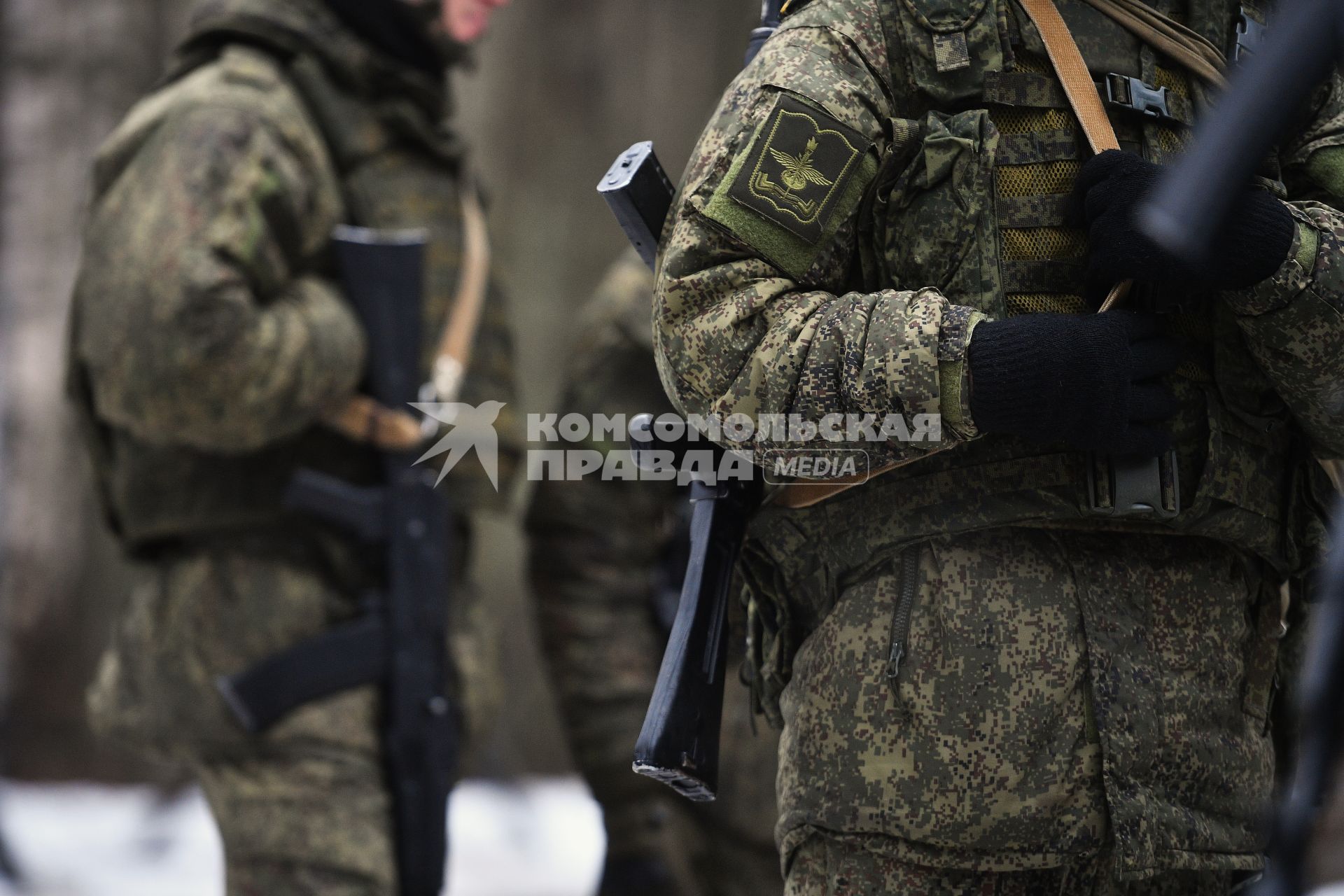 Занятия курсантов военной академии связи им.С.М.Буденного в Санкт-Петербурге