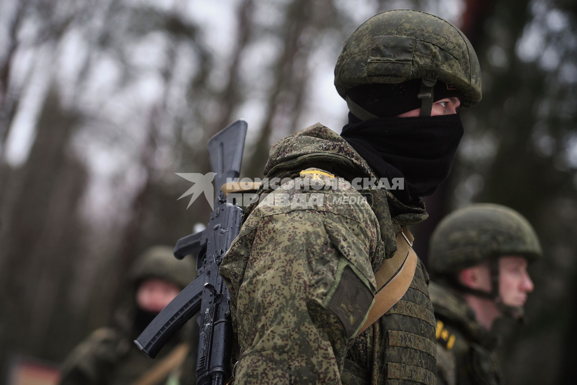 Занятия курсантов военной академии связи им.С.М.Буденного в Санкт-Петербурге