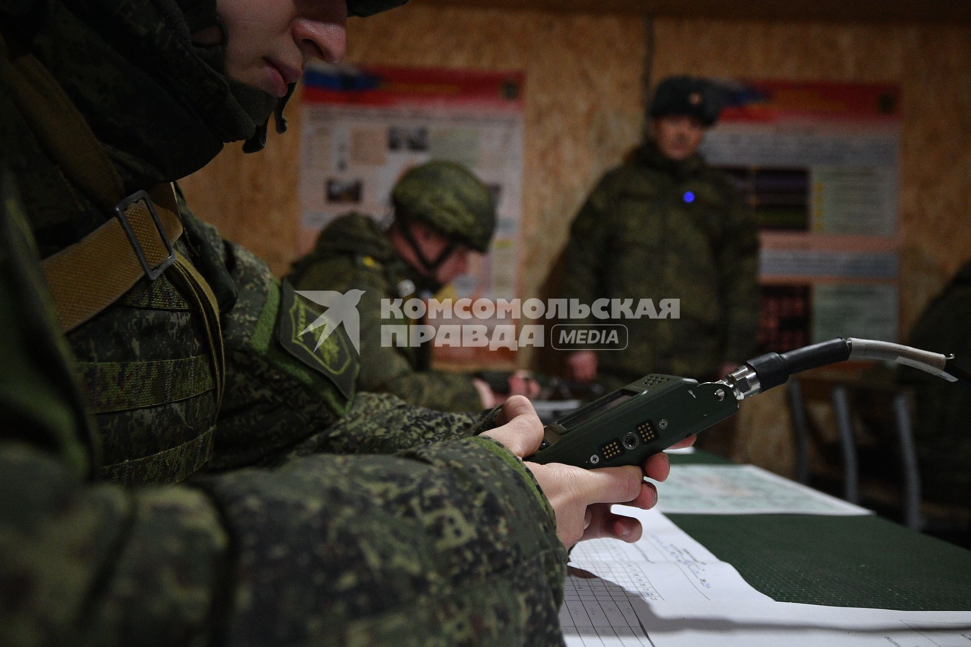 Занятия курсантов военной академии связи им.С.М.Буденного в Санкт-Петербурге