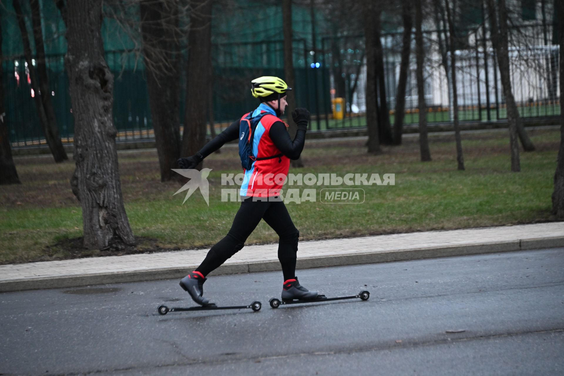 Праздник Зимний день московского спорта\" в Лужниках