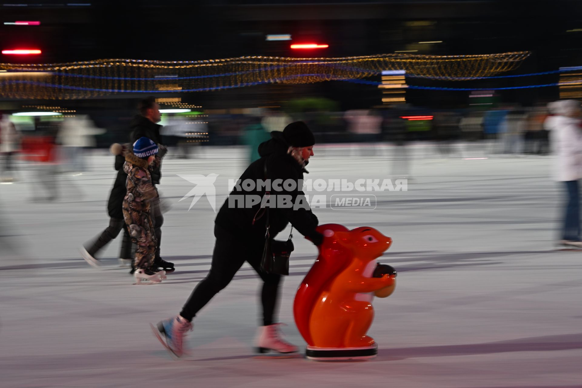 Праздник Зимний день московского спорта\" в Лужниках