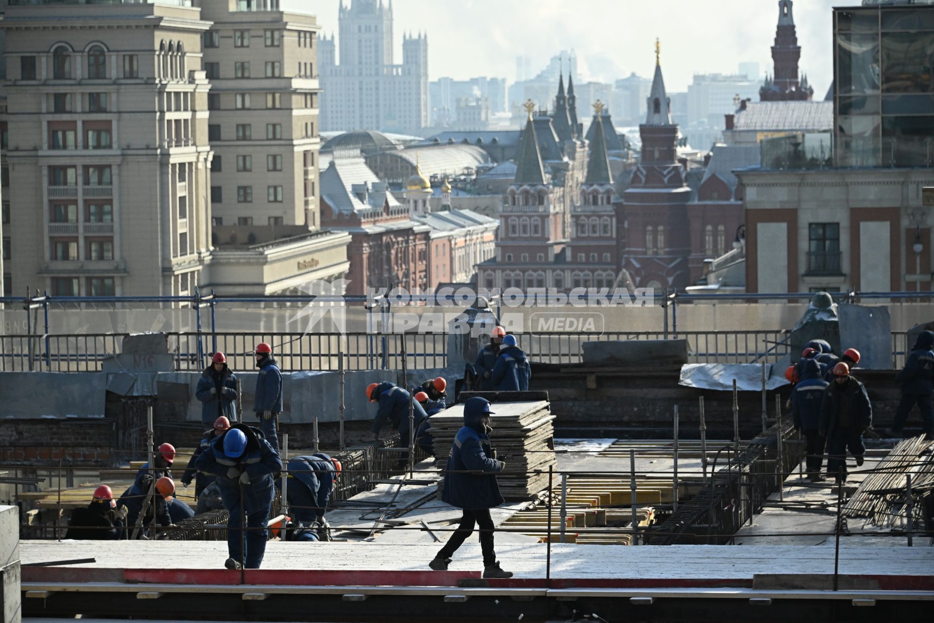 Реставрация здания Центрального телеграфа