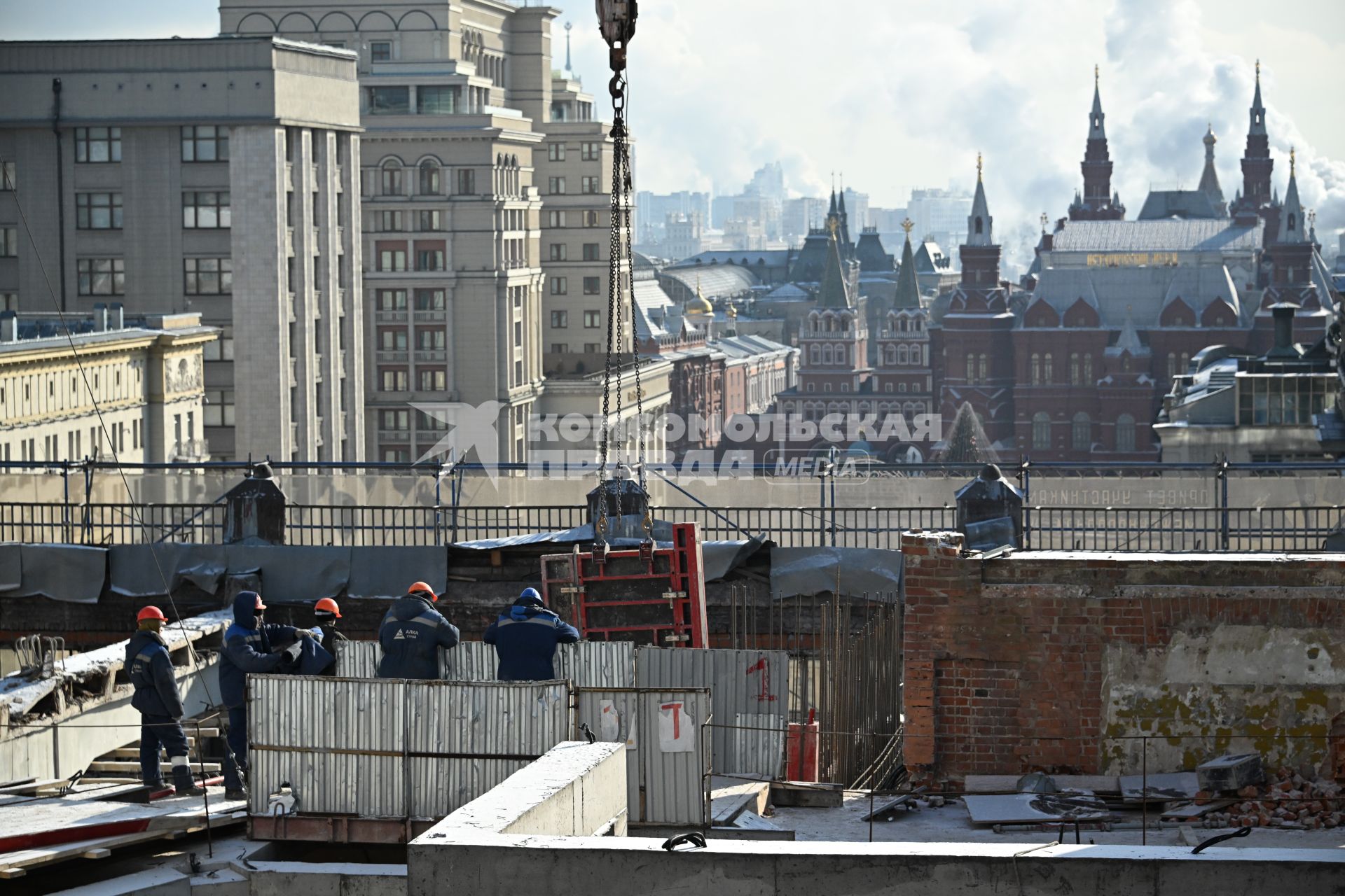 Реставрация здания Центрального телеграфа