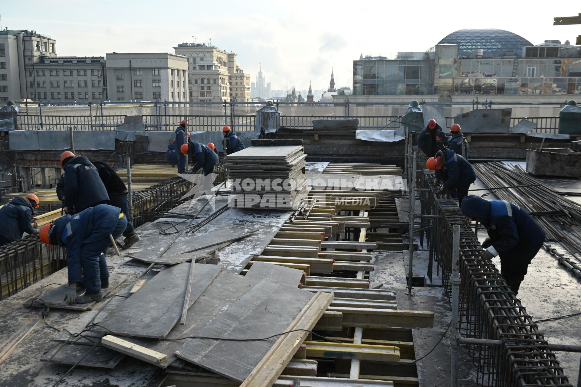 Реставрация здания Центрального телеграфа