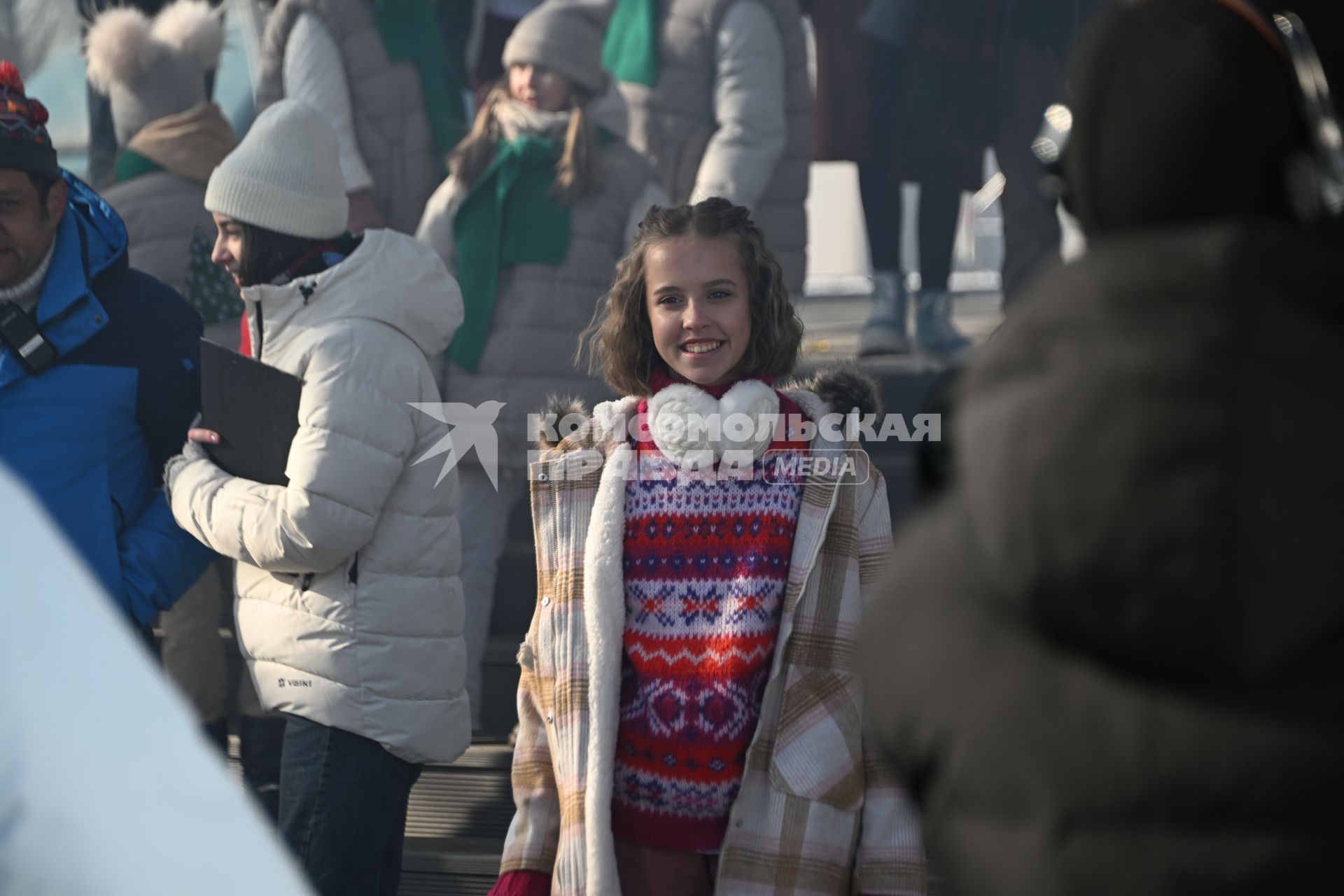 Съемка фильма Одна дома\"