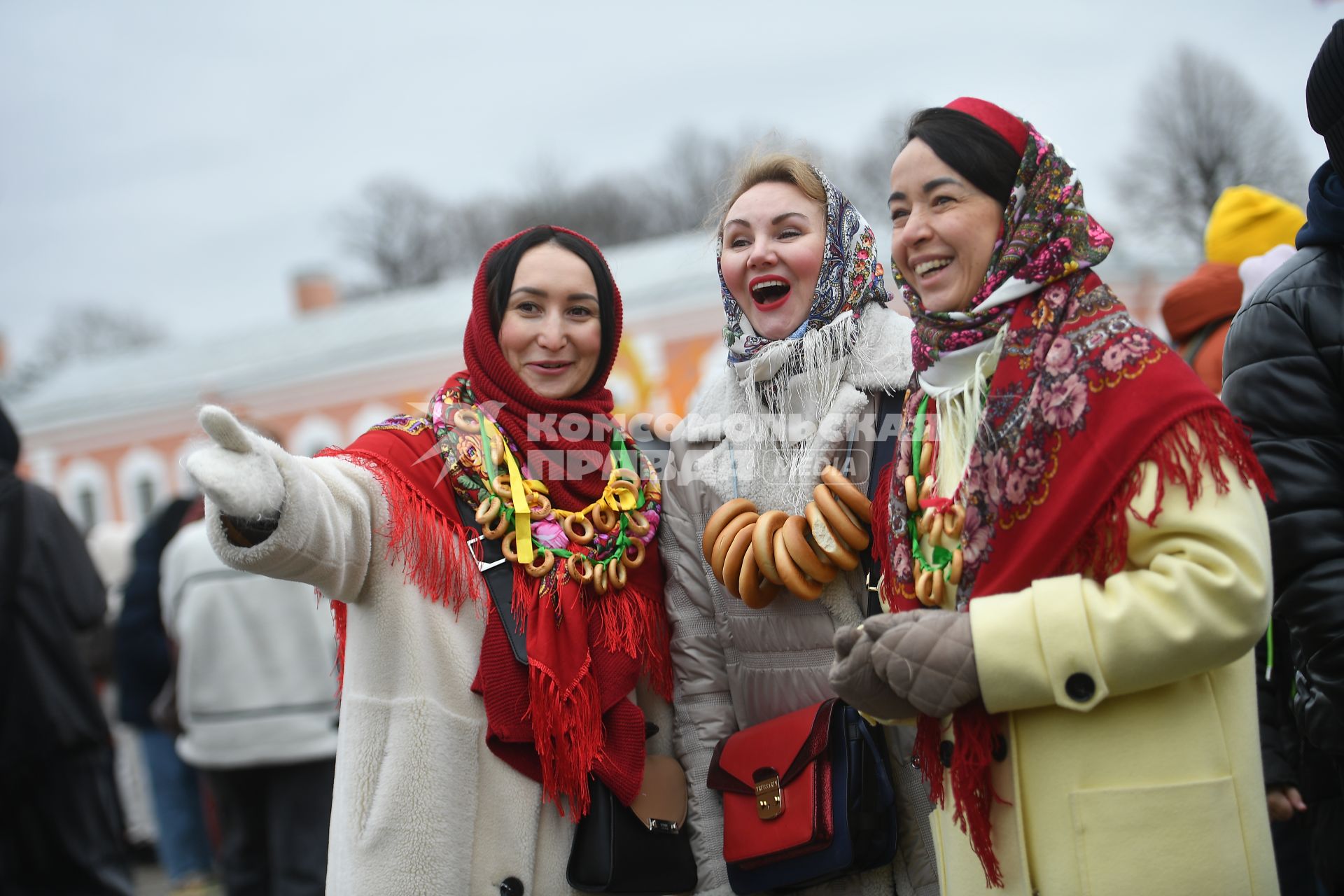 Празднование Широкой масленицы в Санкт-Петербурге