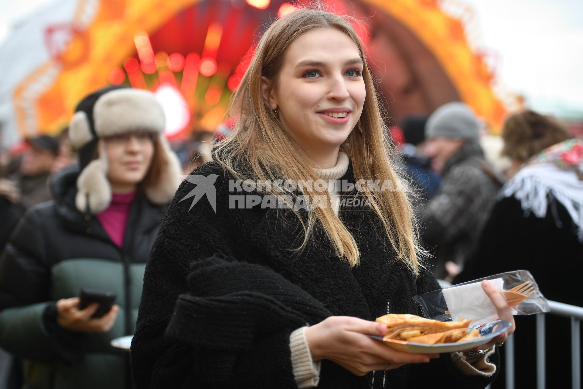 Празднование Широкой масленицы в Санкт-Петербурге