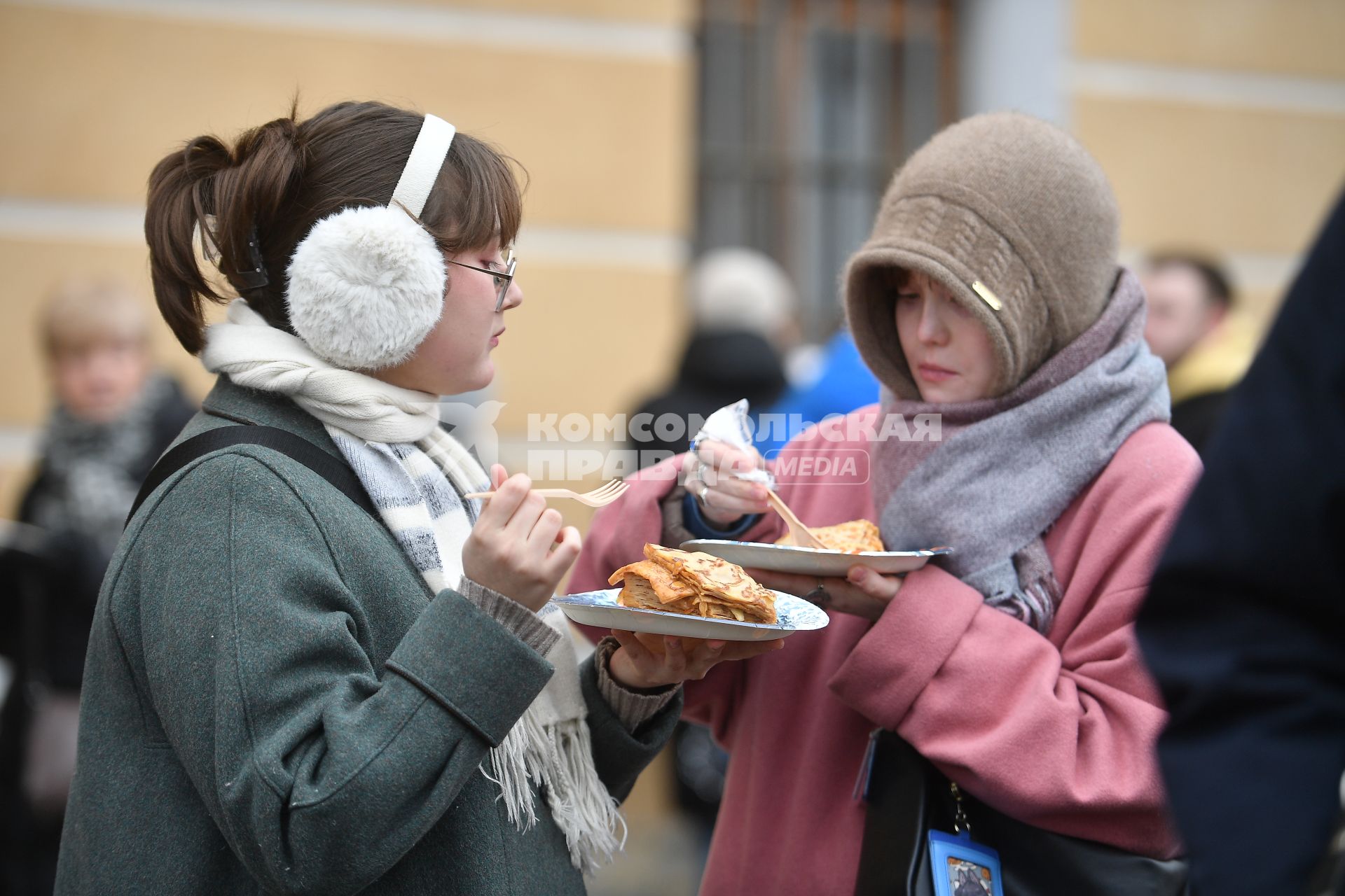 Празднование Широкой масленицы в Санкт-Петербурге