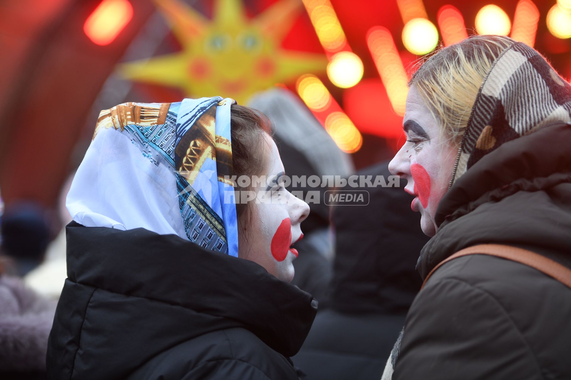 Празднование Широкой масленицы в Санкт-Петербурге