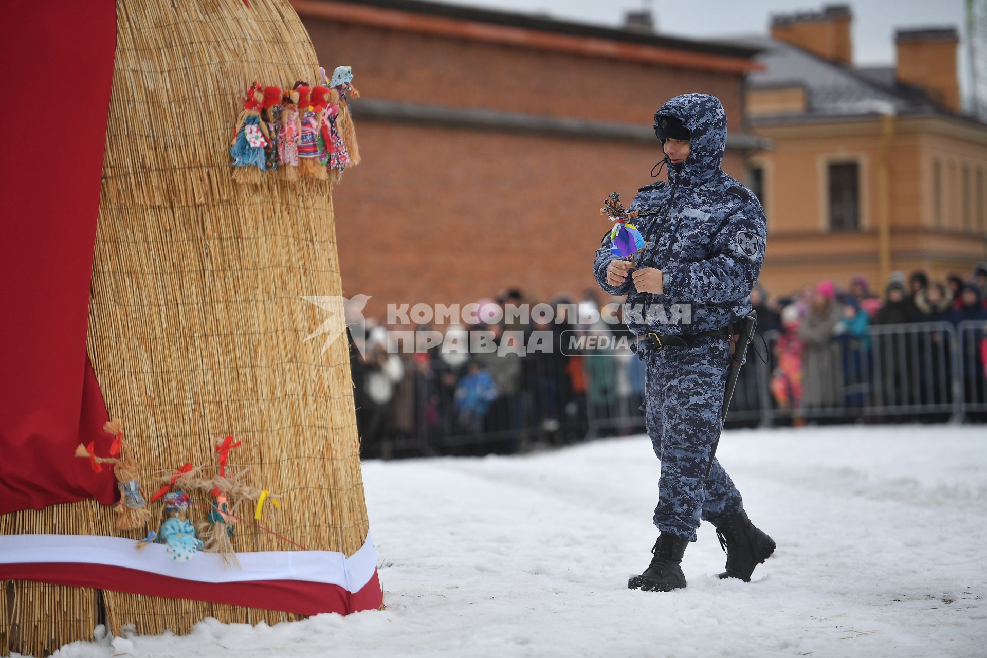 Празднование Широкой масленицы в Санкт-Петербурге