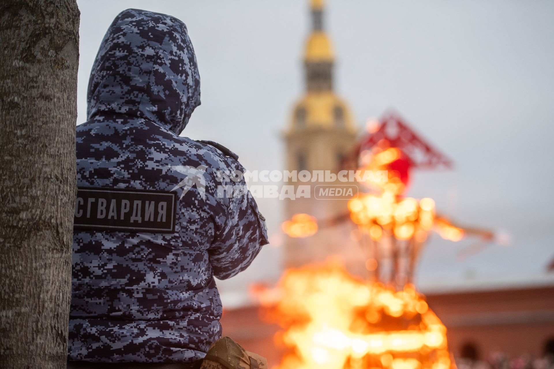 Празднование Широкой масленицы в Санкт-Петербурге