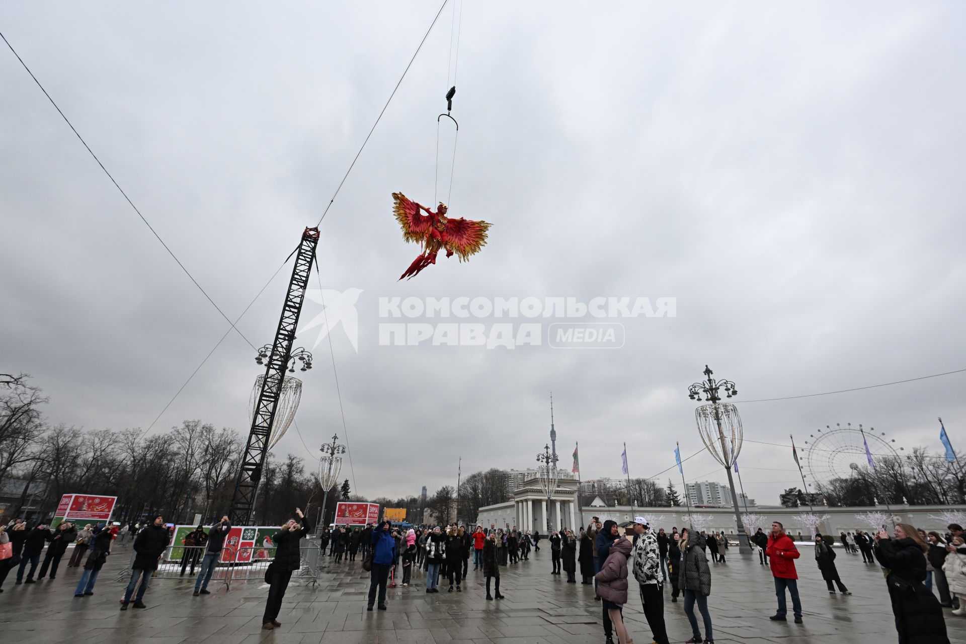 Акробатический номер Пролёт над ВДНХ\"