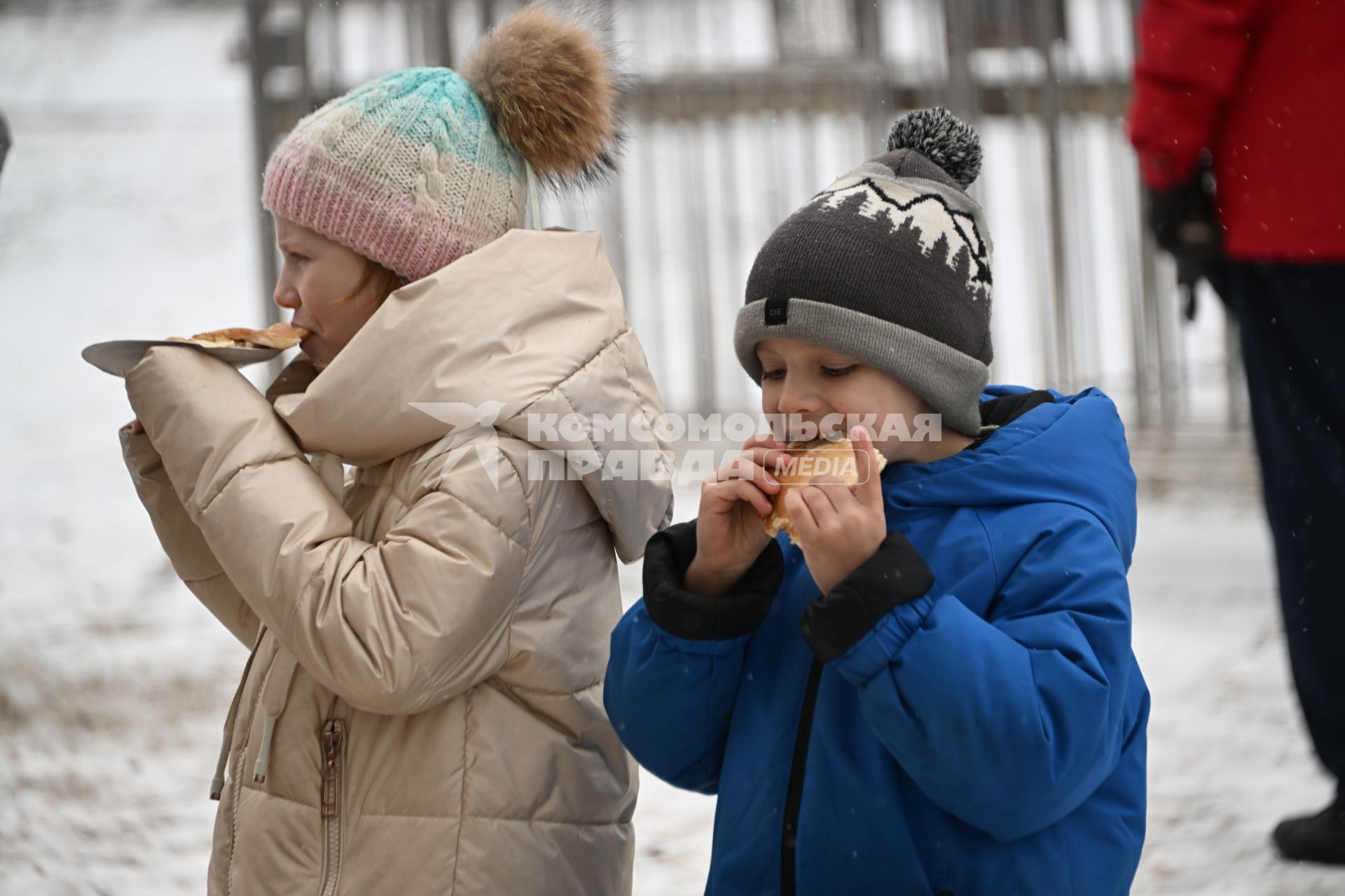 Празднование Широкой Масленицы на ВДНХ