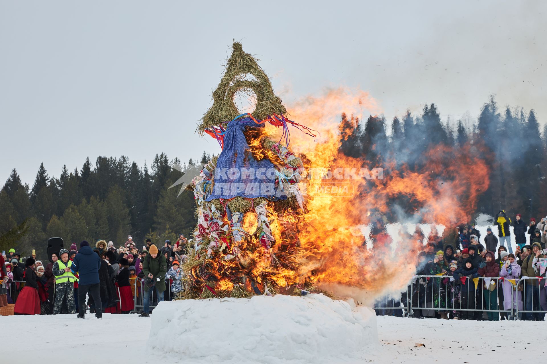 Проводы Масленицы в Перми