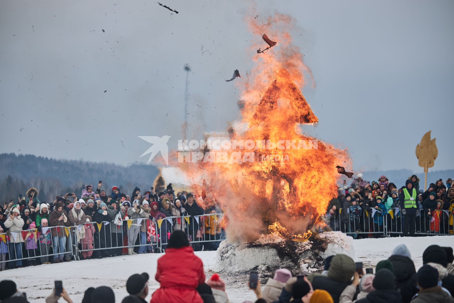 Проводы Масленицы в Перми