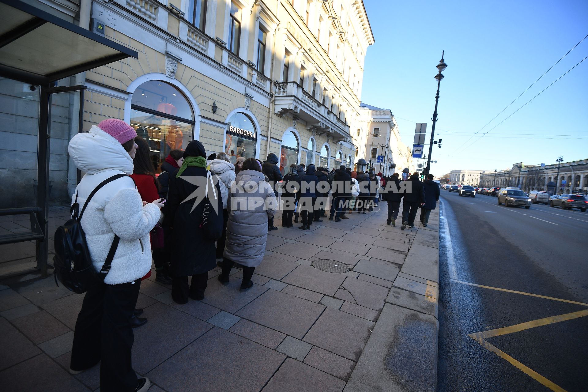 Празднование международного женского дня в Санкт-Петербурге