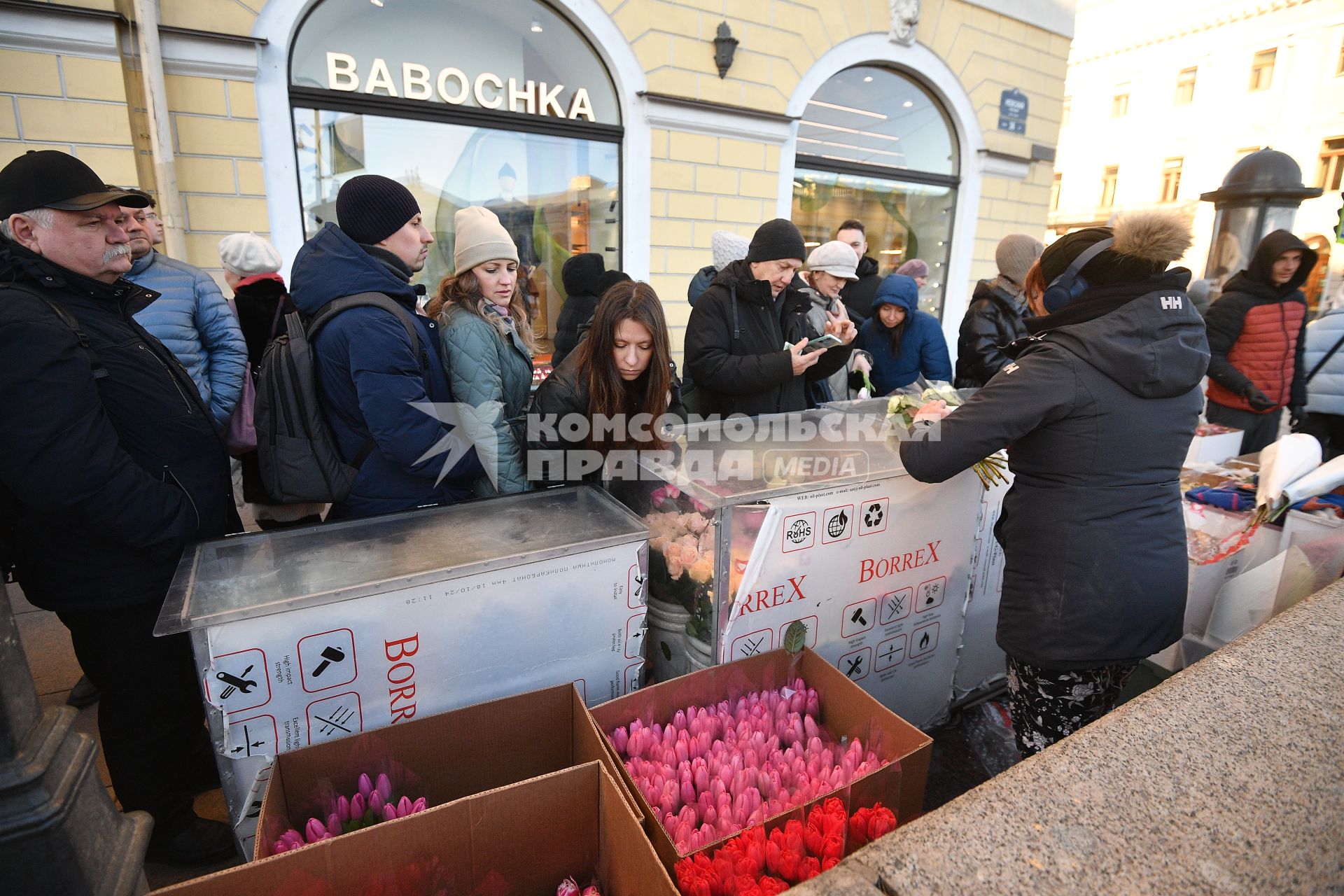 Празднование международного женского дня в Санкт-Петербурге