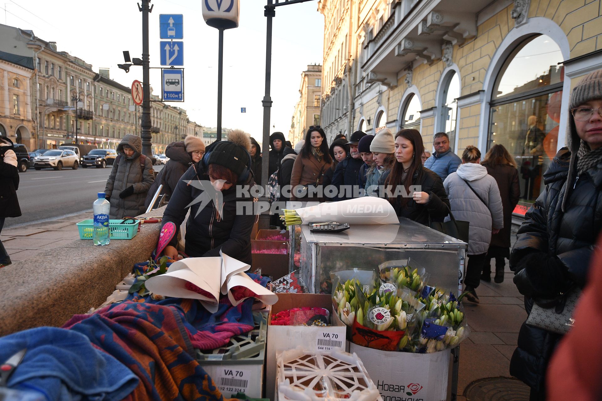 Празднование международного женского дня в Санкт-Петербурге