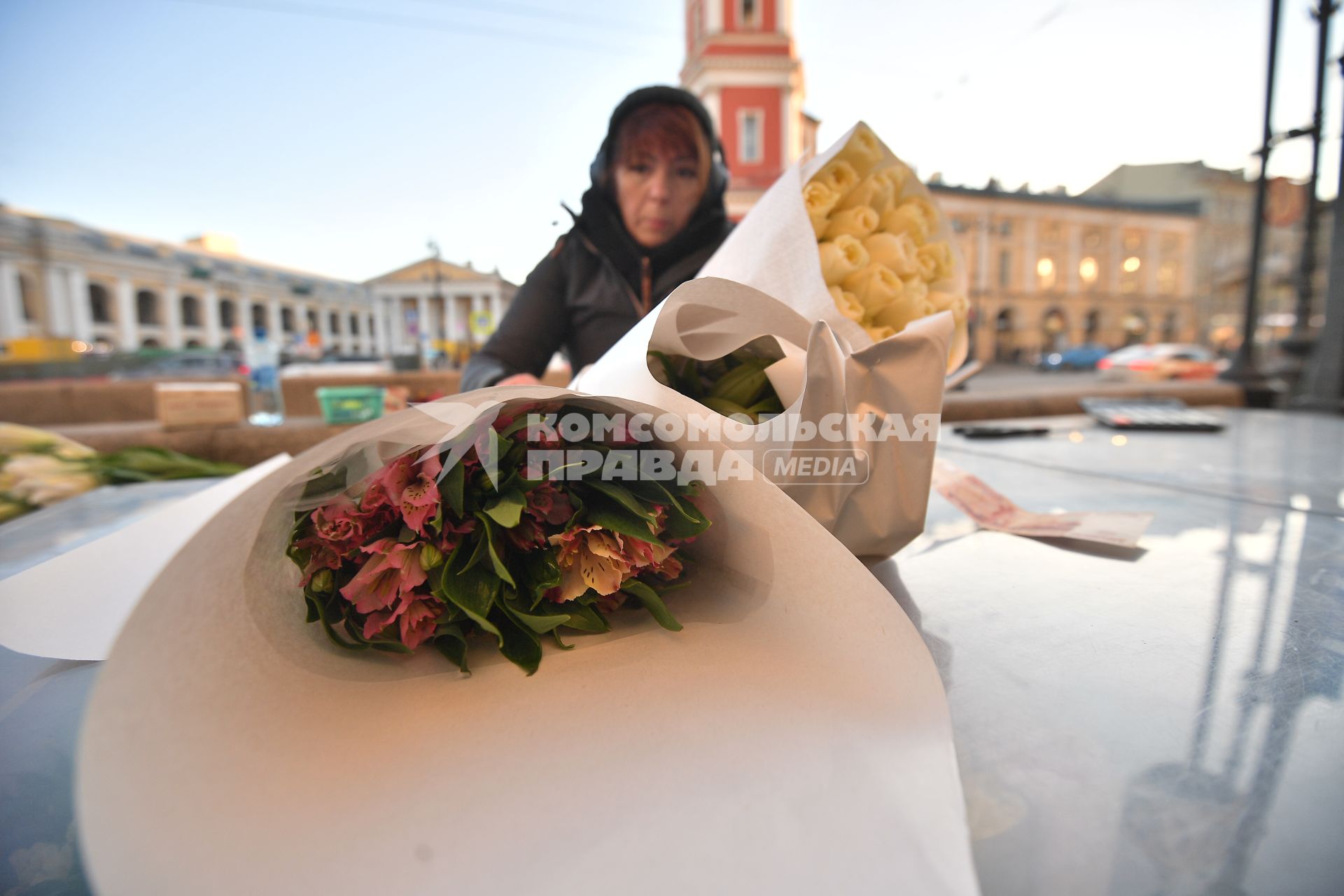 Празднование международного женского дня в Санкт-Петербурге