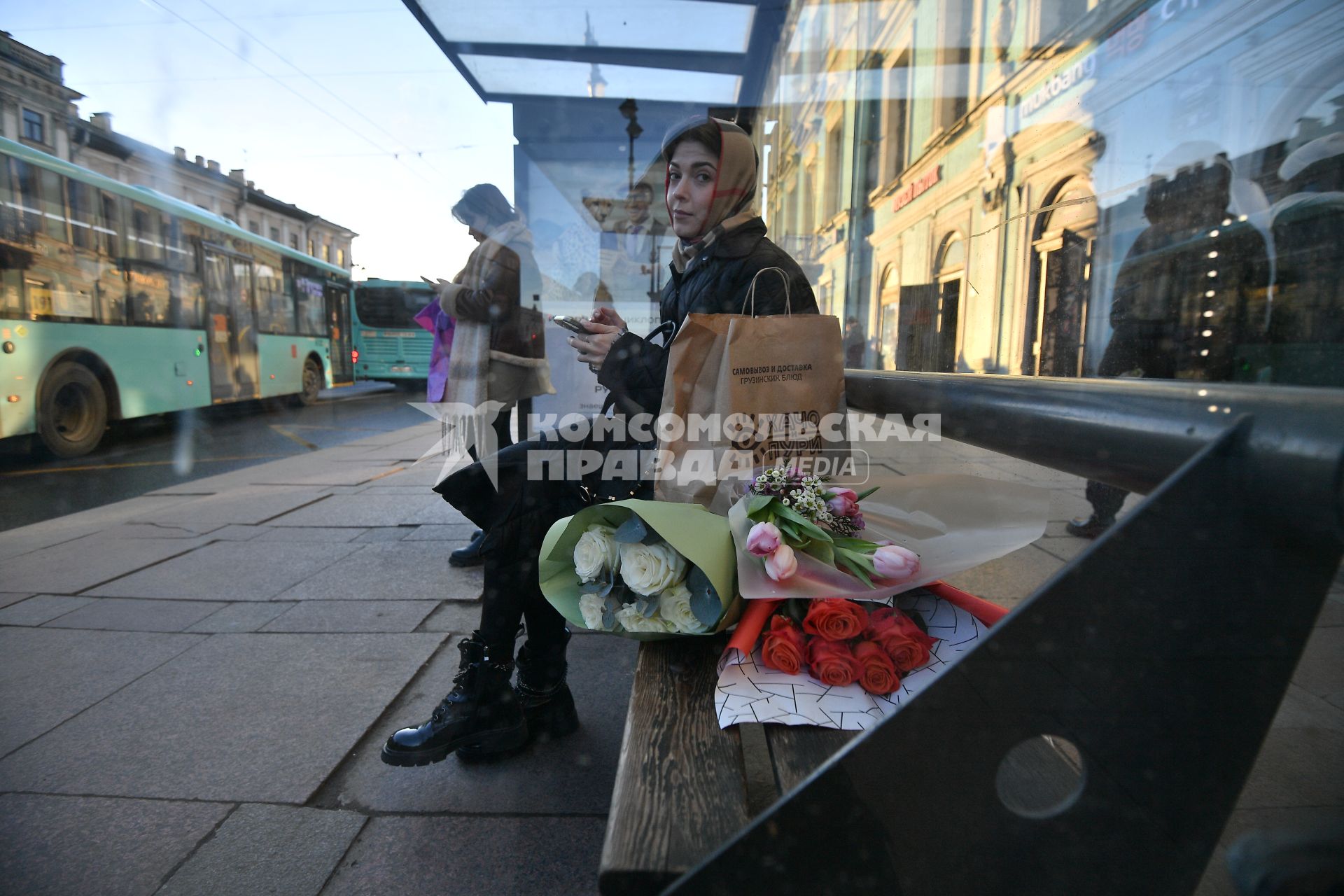 Празднование международного женского дня в Санкт-Петербурге