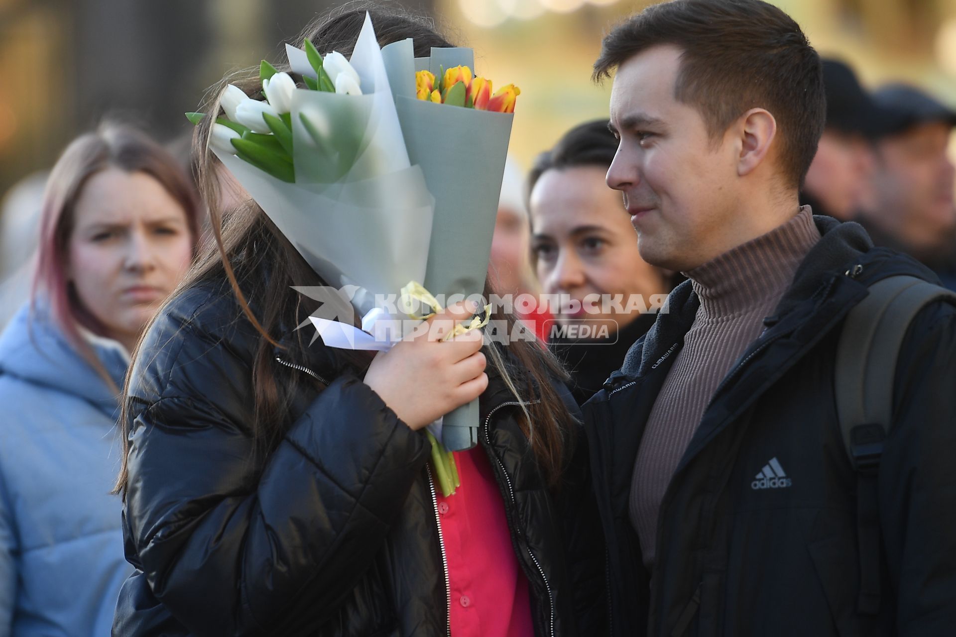 Празднование международного женского дня в Санкт-Петербурге