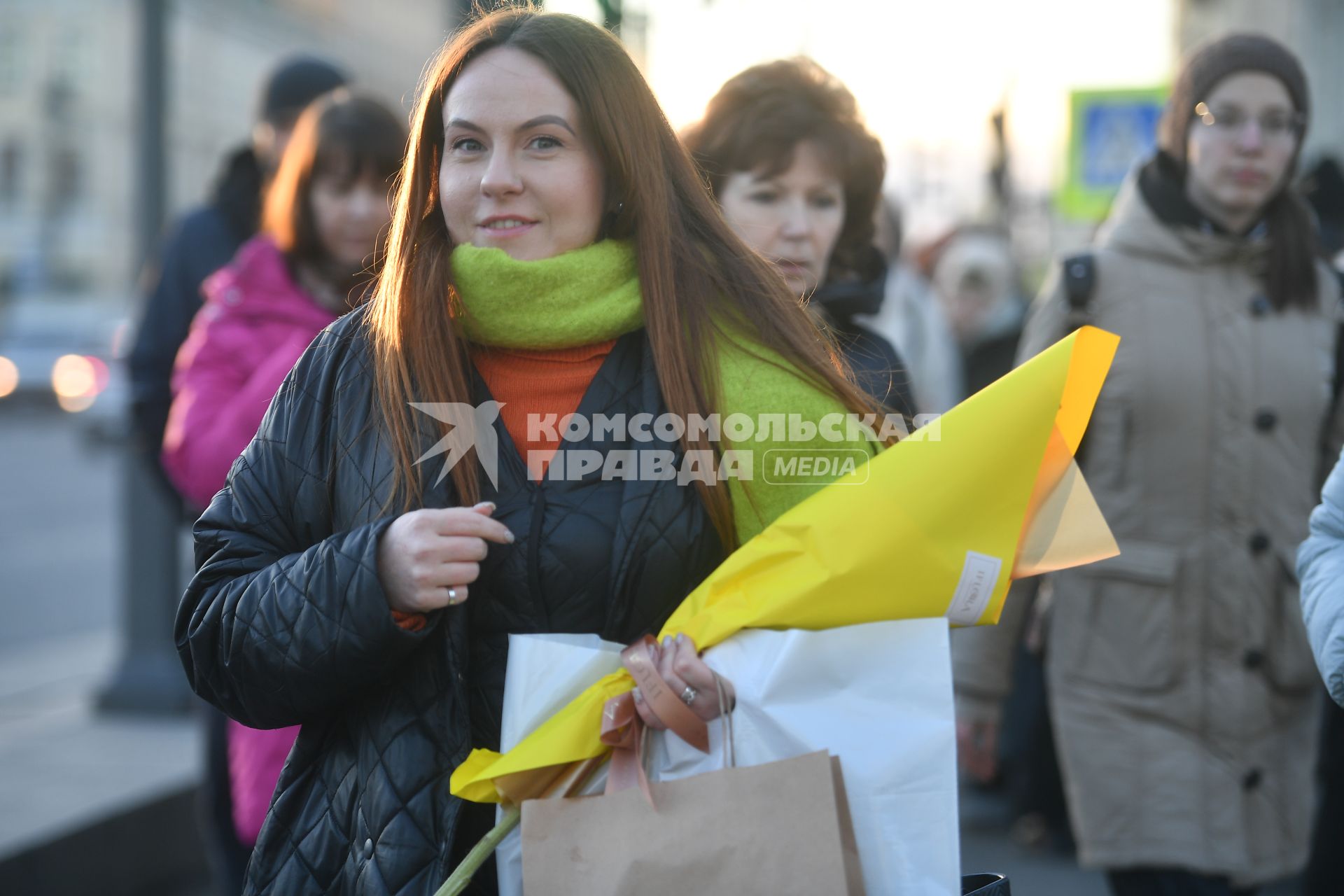 Празднование международного женского дня в Санкт-Петербурге