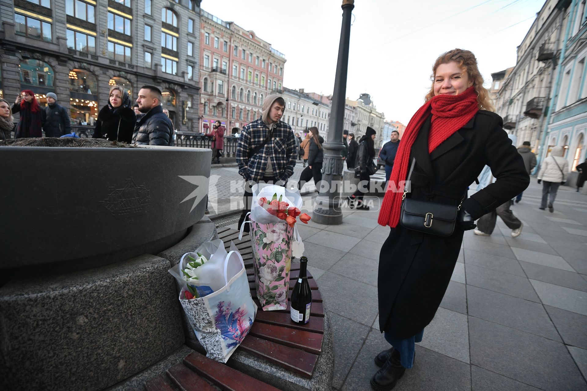 Празднование международного женского дня в Санкт-Петербурге