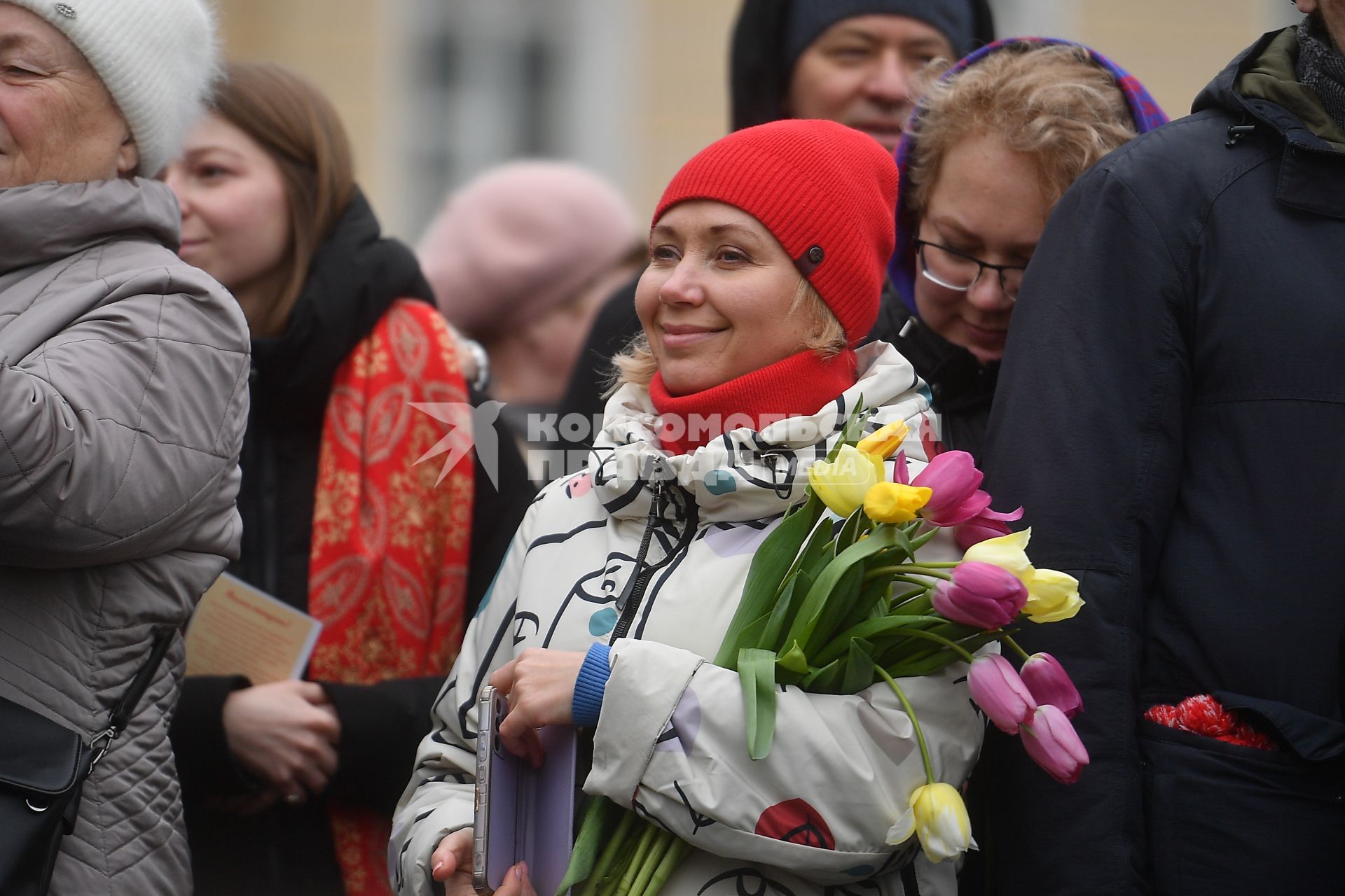 Празднование международного женского дня в Санкт-Петербурге