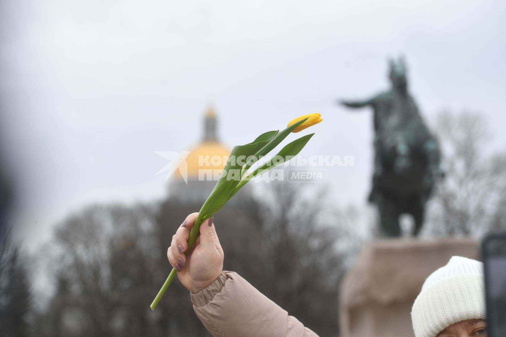 Празднование международного женского дня в Санкт-Петербурге